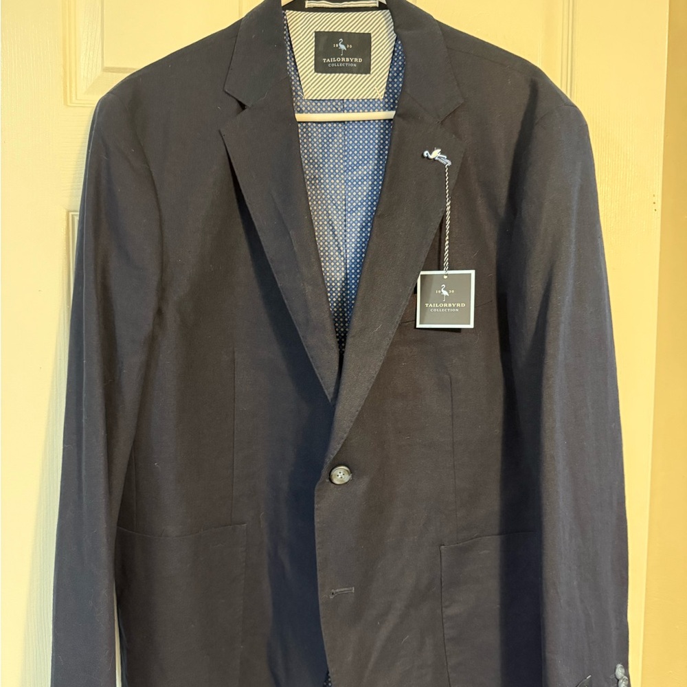 Tailorbyrd Men's Navy Blazer